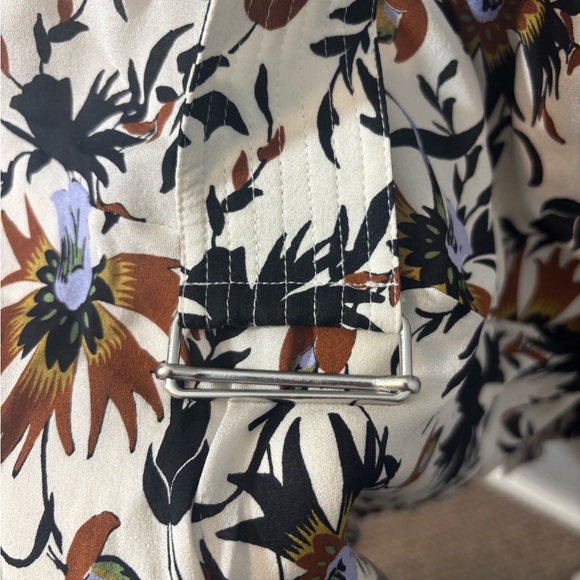 A.L.C. The way silk belted dress size 4 - Picture 6 of 7